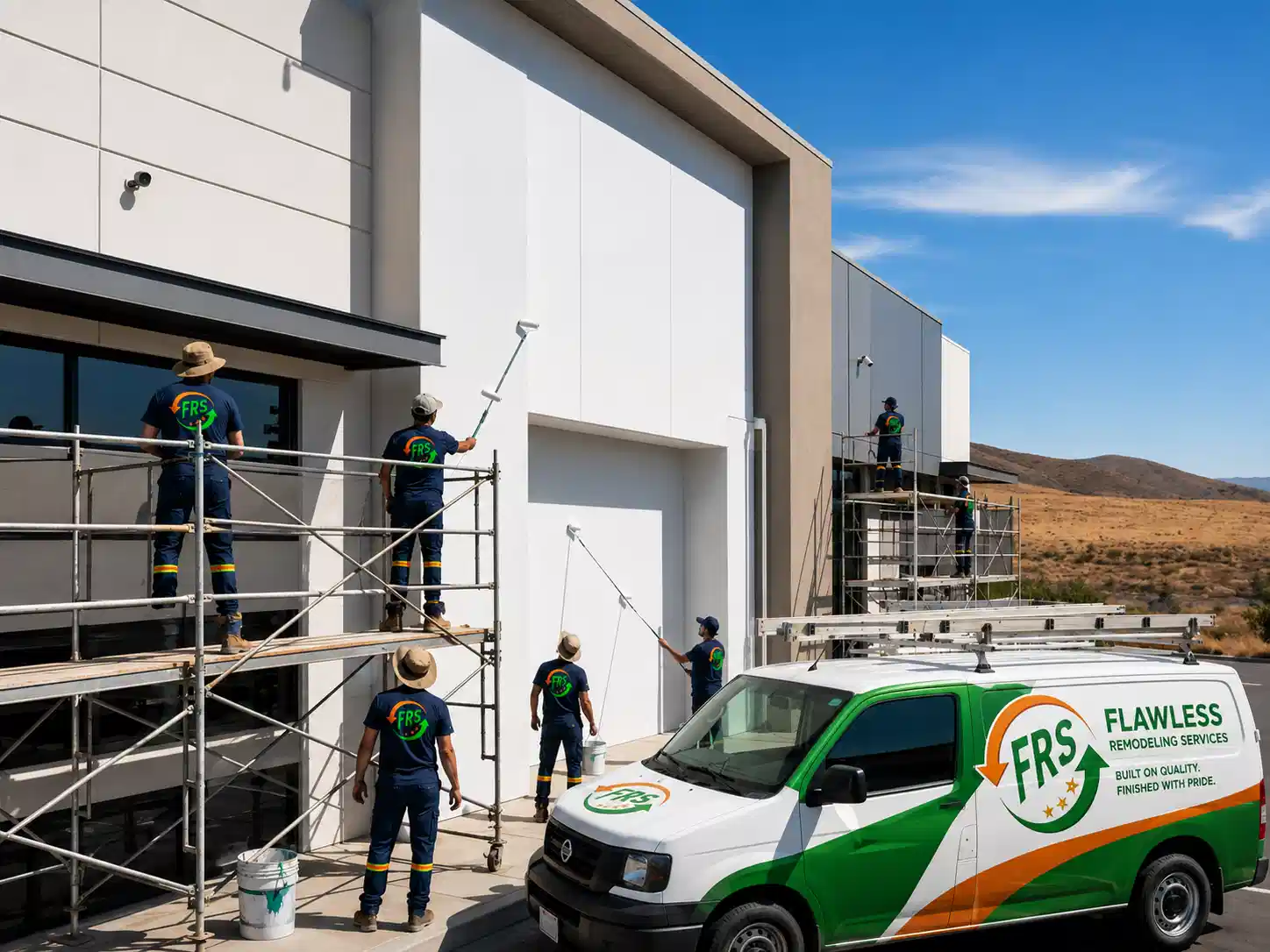 Large Scale Commercial Painting Service in Escondido
