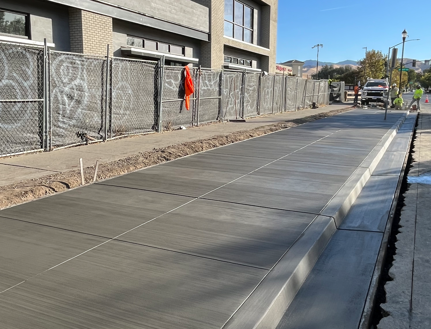 Professional Concrete Contractor pouring high-durability cement slabs and foundations by FRS Escondido Services